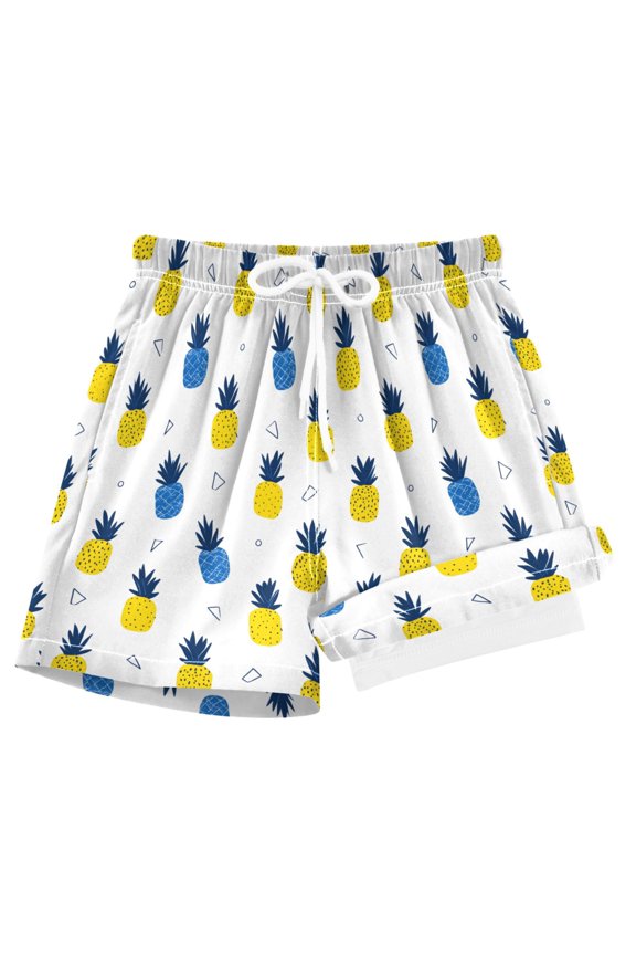 Summer Pineapples Boys Swim Trunks Beach Swimsuit Shorts Boxer 8Y