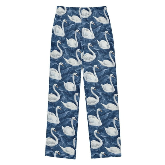 joogoo Swans Pajama Pants Pj Bottoms Sleepwear Lounge XL