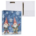 thumbnail image 1 of joogoo Two Cute Gnomes Hardcover 3 Ring Binder 1.5" Round Rings Interior Pockets Binders Organizer 1 Pack, 1 of 9