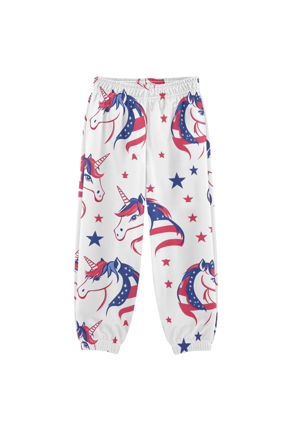 Unicorns Stars Boys' Sweatpants Jogger Pants 4T