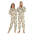 thumbnail image 1 of joogoo Vintage Cherry Unisex Adults Onesies Pajamas Jumpsuits L, 1 of 7