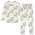 thumbnail image 1 of joogoo Vintage Cows 2 Piece Long Sleeve Tee and Pants Cotton Pajama Set 5Y, 1 of 7