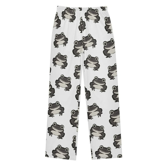 joogoo Vintage Frogs Cartoon Pajama Pants Pj Bottoms Sleepwear Lounge M