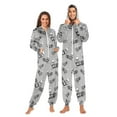 thumbnail image 1 of joogoo Vintage Retro Chickens Unisex Adults Onesies Pajamas Jumpsuits L, 1 of 7