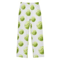 joogoo Watercolor Tennis Balls Pajama Pants Pj Bottoms Sleepwear Lounge L