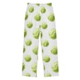 thumbnail image 1 of joogoo Watercolor Tennis Balls Pajama Pants Pj Bottoms Sleepwear Lounge XL, 1 of 9