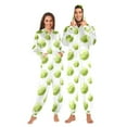 thumbnail image 1 of joogoo Watercolor Tennis Balls Unisex Adults Onesies Pajamas Jumpsuits L, 1 of 7