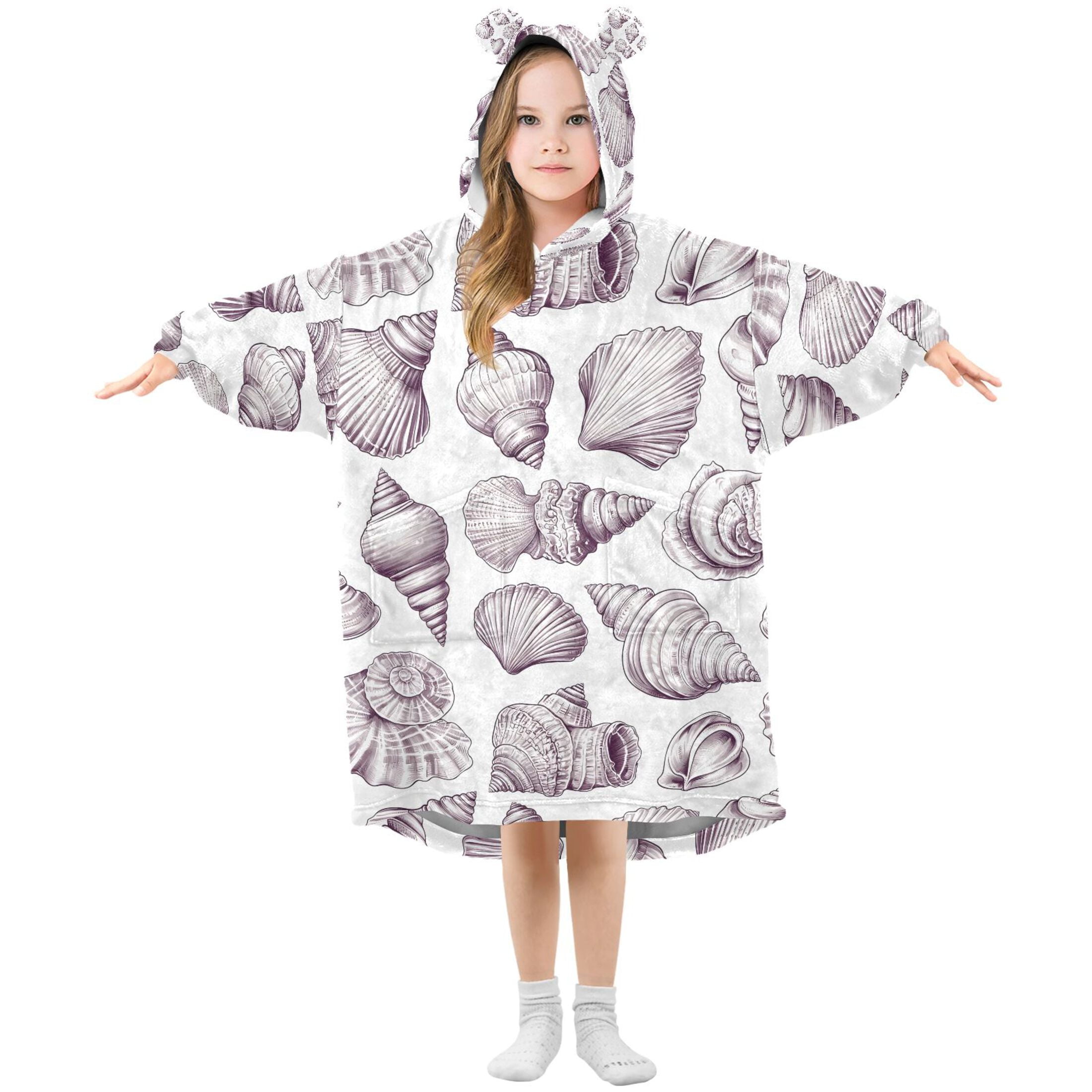 Seashell Oversized Hoodie