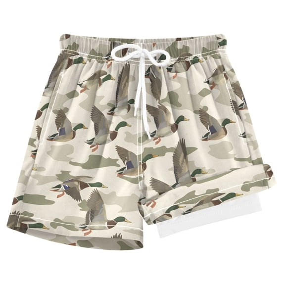 joogoo Wild Duck Boys Swim Trunks Beach Swimsuit Shorts Boxer 8Y
