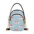 thumbnail image 1 of joogoo Women Car on Cloud Chain Crossbody Bags Shoulder Handbag Phone Purse, 1 of 5