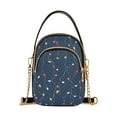 thumbnail image 1 of joogoo Women Christmas Lights Chain Crossbody Bags Shoulder Handbag Phone Purse, 1 of 5