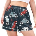 thumbnail image 1 of joogoo Women's Pajama Lounge Shorts Cars Cartoon Bottoms Sleep Short L, 1 of 7