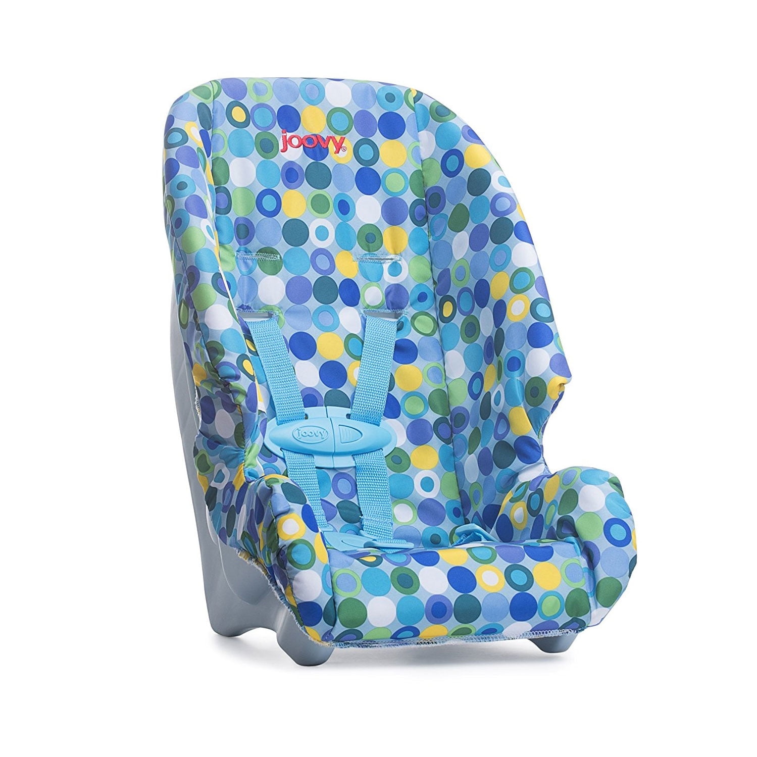Joovy Kids Toy Car Seat and Stroller Carrier Real Look Baby Doll Accessory Blue Dot Walmart
