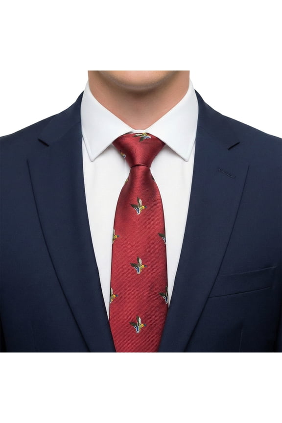 Funny Ties for Men Duck Print Casual Embroidered Necktie Funny Fashion Costume Accessory for Wedding Outings
