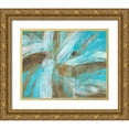 thumbnail image 1 of joy, Julie 18x15 Gold Ornate Wood Framed with Double Matting Museum Art Print Titled - Freedom Flow II, 1 of 4