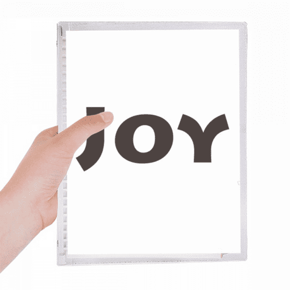 joy word inspirational quote sayings notebook loose diary refillable journal statiry