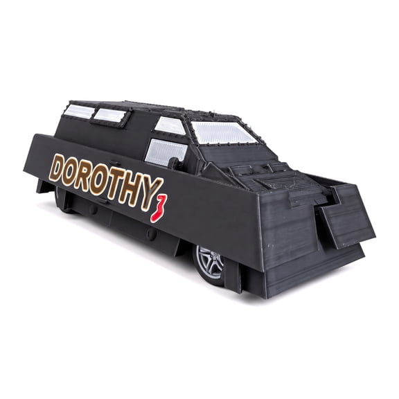 joyioe 3D Printed Storm Chaser Vehicle Model Tornado Interceptor Toy Car with Movable Wheels Rotating Wind Vane Collectible Display