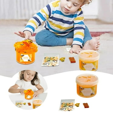 joyioe Honeycomb Slime Squeeze Make a POP Sound Non-Sticky Crunchy Slime Party Favors Slime Sensory Toys
