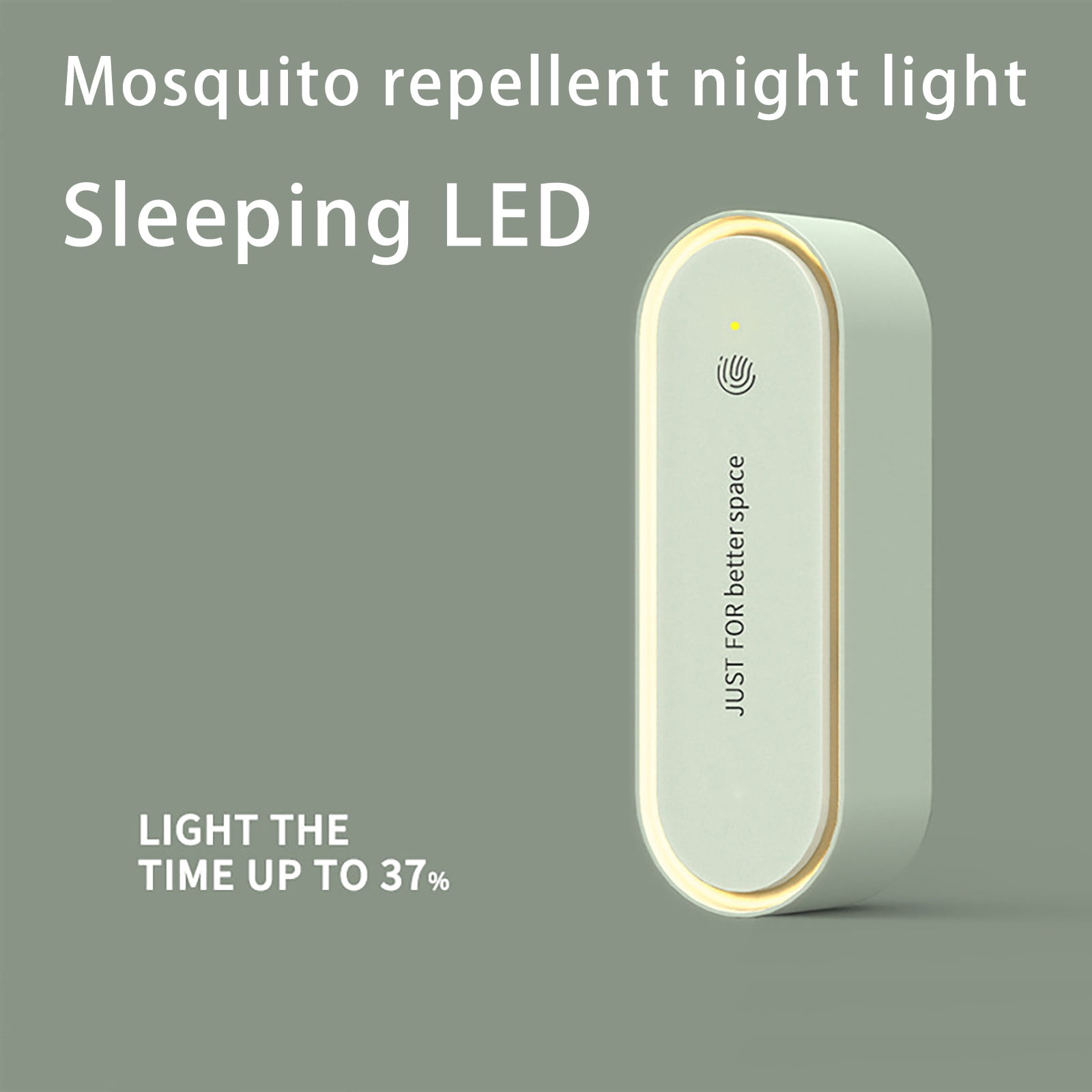 jsaierl Aromatherapy Mosquito Repellent Night Light Mite Removal