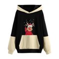 thumbnail image 1 of Graphic Hoodies for Women Women's Fashion Casual Christmas Printed Long Sleeve Blouse Pocket Pullover Tops Hoodies Ropa De Mujer, 1 of 5