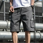 jsaierl Cargo Shorts for Men Big and Tall Multi Pockets Shorts Outdoor Combat Shorts Loose Workwear Cargo Shorts