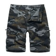 thumbnail image 1 of jsaierl Cargo Shorts for Men Plus Size Casual Camouflage Zipper Button Multiple Pockets Big and Tall Cargo Shorts, 1 of 8
