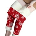 thumbnail image 1 of jsaierl Christmas Fleece Lined Leggings Women Active Warm Thick Tights Sherpa Tummy Control Legging Stretch Soft Workout Leggings Womens Gifts, 1 of 5