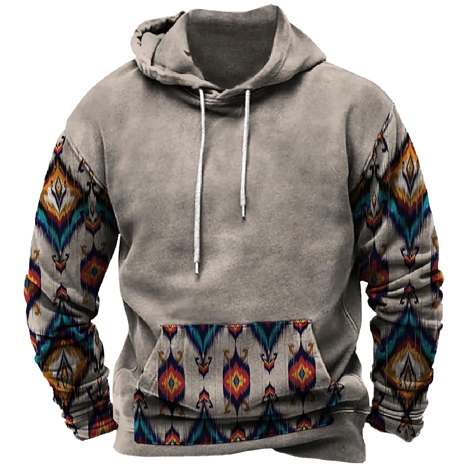 jsaierl Christmas Gifts For Men Mens Hoodies Polynesian Traditional ...