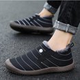 thumbnail image 1 of jsaierl Couples Comfortable Casual Shoes Women's Men Winter Water-resistant Flat Fleece Lined Boots, 1 of 9