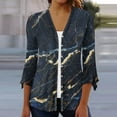thumbnail image 1 of jsaierl Fall Cardigans for Women 2024 Oversized Marble Print Open Front Cardigan Jacket 3/4 Sleeve Knit Cardigan Sweater, 1 of 6