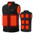 thumbnail image 1 of jsaierl Heated Vests for Men Women Waterproof Outdoor Hiking Outerwear Rechargeable with USB Port Heated Jacket Snow Warm Heated Clothing, 1 of 7