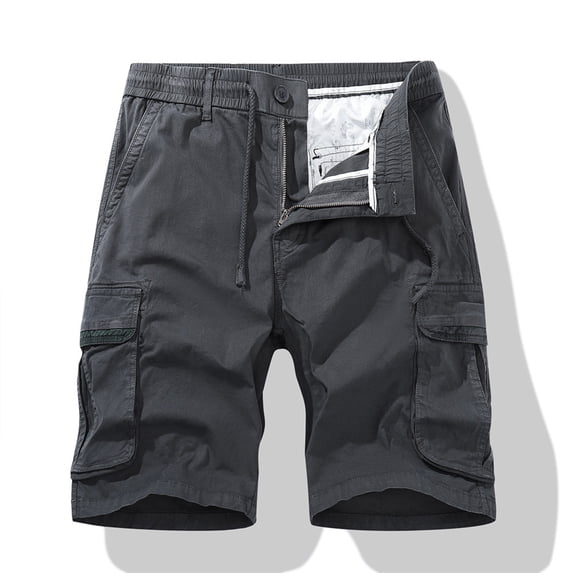 jsaierl Men's Cargo Shorts Relaxed Fit Multi Pockets Shorts Work Tactical Shorts Casual Hiking Cargo Shorts
