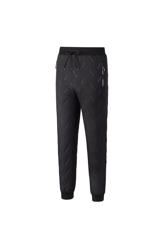 Men's Fleece Thick Warm Sweatpants Thermal Winter Pants Sherpa Lined Jogger Pants Lamb Velvet Trousers