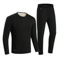 thumbnail image 1 of jsaierl Men's Heated Shirt Thermal Underwear Winter Warm Base Layer Top & Bottom Set Long Johns, 1 of 9