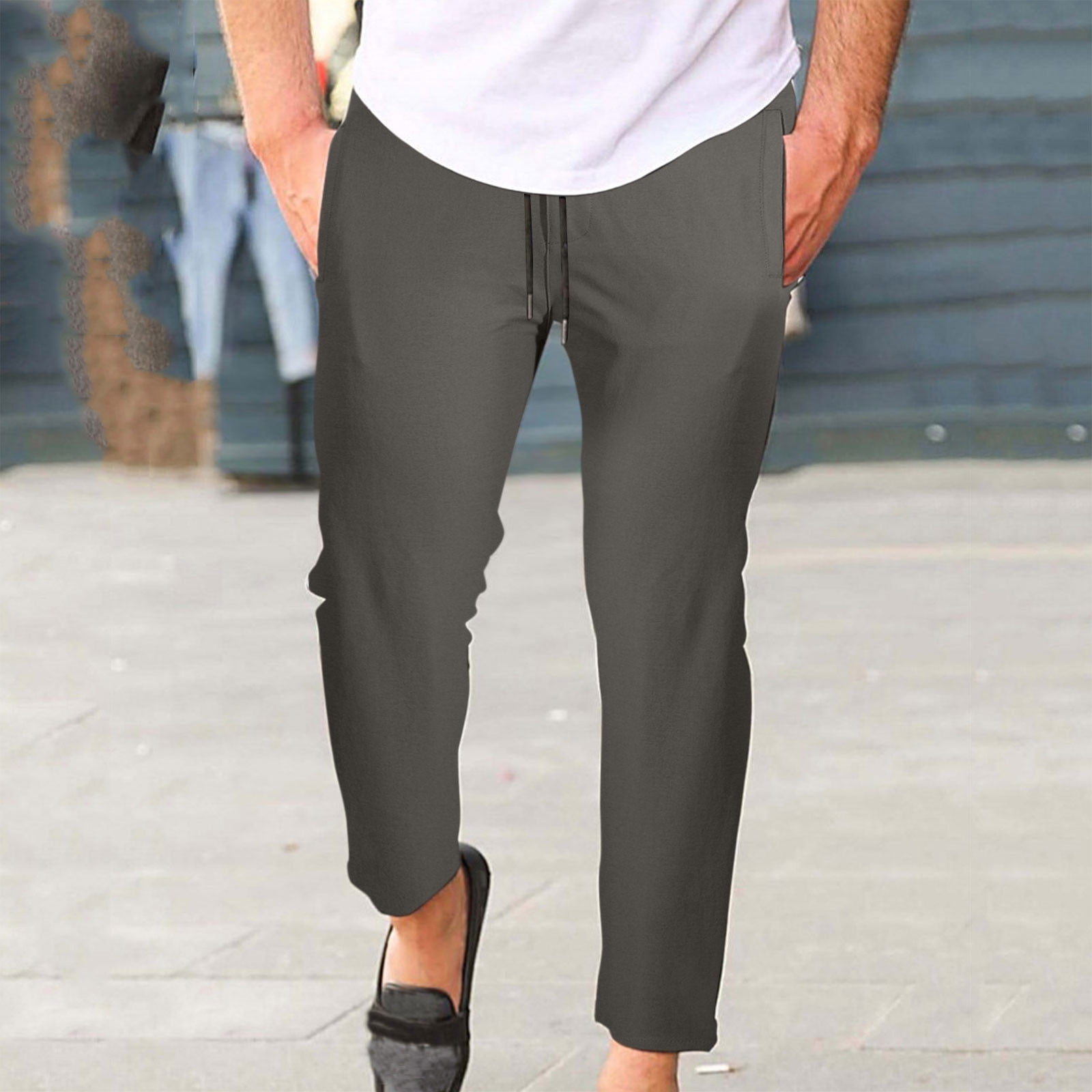slim fit dress slacks Tapered Fit Pleated Pants  Perry Ellis