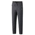 thumbnail image 1 of jsaierl Mens Winter Warm Sherpa Lined Active Thermal Jogger Fleece Sweatpants Thick Lamb Velvet Pant for Cold Weather, 1 of 5