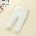 thumbnail image 1 of jsaierl Newborn Baby Boys Girls Spring Fall Solid Color Elastic Slim Full Length Pants Leggings, 1 of 5