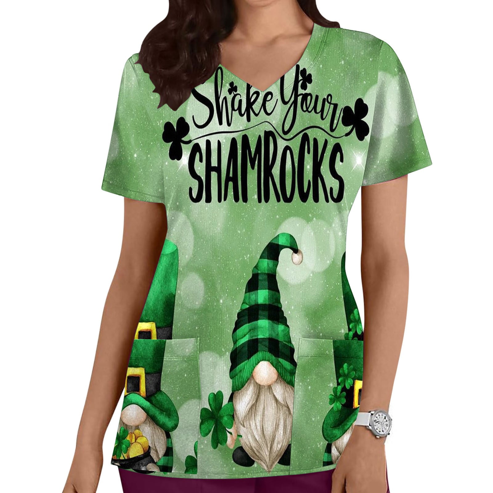 st patricks day scrub uniforms