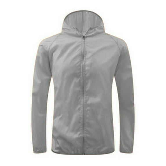 jsaierl Rain Coat for Women Waterproof with Hood Active Outdoor Hiking Windbreaker Fall Lightweight Jacket Long Sleeve Full Zip Trench Coat