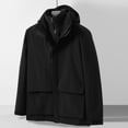 thumbnail image 1 of jsaierl Winter Coats for Women Plus Size Outdoor Work Windbreaker Fall Warm Full Zip Jacket With Hood Fleece Ski Coats Snow Thicken Outerwear, 1 of 5