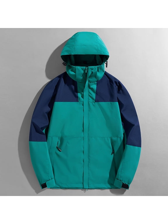 Winter Jackets for Women Plus Size Outdoor Travel Windbreaker Fall Warm Full Zip Jacket Hooded Fleece Ski Coats Snow Thicken Outerwear