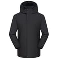 thumbnail image 1 of jsaierl Winter Jackets for Women Waterproof Outdoor Work Windbreaker Fall Warm Full Zip Jacket Hooded Fleece Ski Coats Snow Thicken Outerwear, 1 of 5