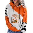 thumbnail image 1 of Long Sleeve Shirts for Women Trendy Round Neck Women's Fashion Halloween Thanksgiving Printed Loose Long Sleeve Blouse Casual Tops Sweatshirt Hoodies Camiseta Mujer, 1 of 5