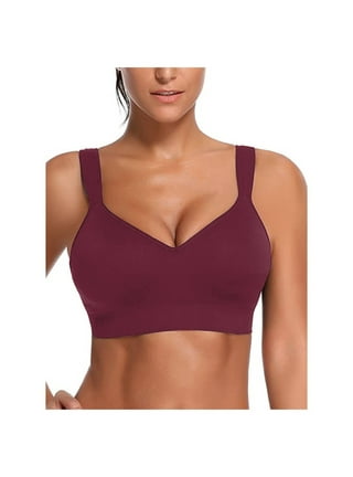 FUTATA Womens Post Op Bras Racerback Sports Bras Comfort High Impact  Workout Activewear Tops Zipper Front Close Post-Surgery Bra