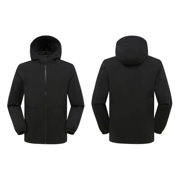 jsaierl Women's Winter Jackets Plus Size Outdoor Travel Windbreaker Fall Zip Up Thermal Jacket Hooded Fleece Ski Coats Snow Thicken Outerwear