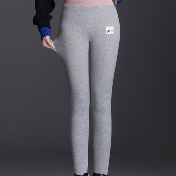 jsaierl Women's Winter Warm Athletic Sweatpants Sherpa Lined Joggers Fleece Pants High Waist Strenchy Slim Cozy Yoga Leggings
