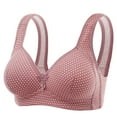 thumbnail image 1 of jsaierl Womens Bras Wirefree Push Up T-shirt Bras Seamless Full Coverage Bralettes Shapewear Breathable Full Figure Bras, 1 of 8