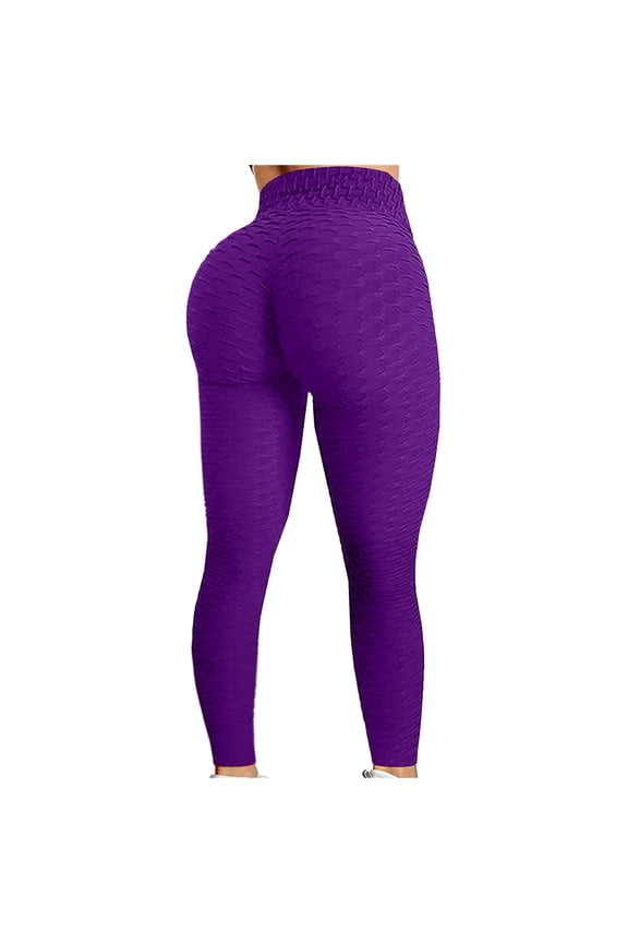 Womens High Waisted Leggings Seamless Workout Yoga Pants Butt Lift Fitness Tummy Control Jogger Sweatpants