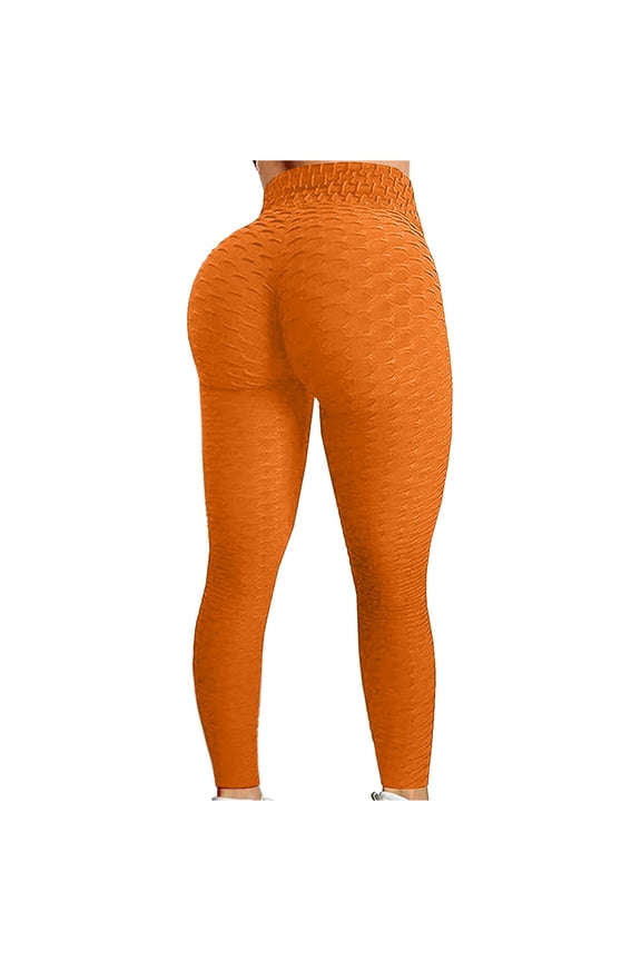 Womens High Waisted Workout Yoga Pants Butt Lifting Leggings Tummy Control Stretchy Jogger Tights