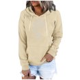 thumbnail image 1 of Long Sleeve Shirts for Women Dressy for Work Women's Fashion Casual Printed Long Sleeve Blouse Pocket Pullover Tops Hoodies Sudaderas Mujer, 1 of 5